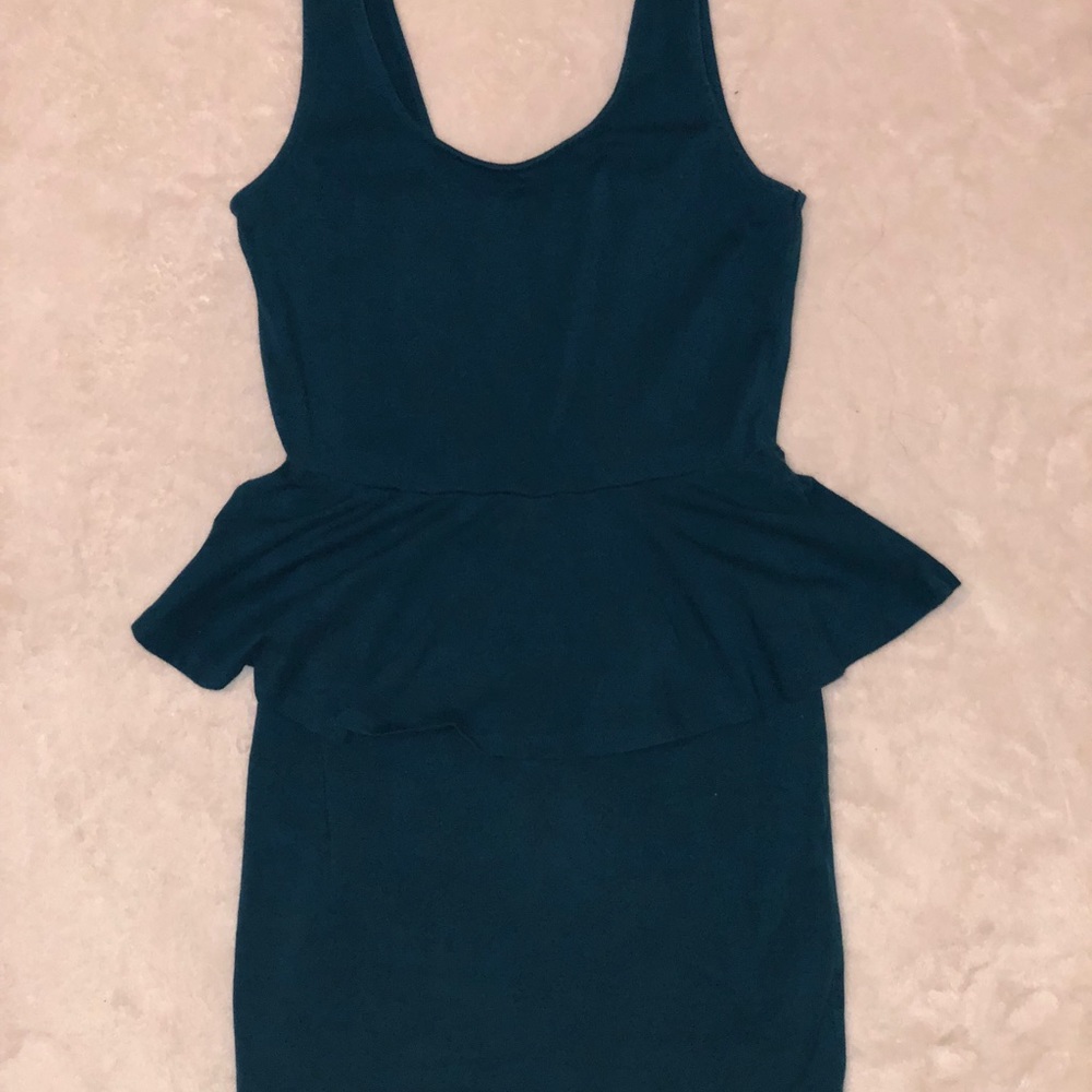 Peplum Mini Dress